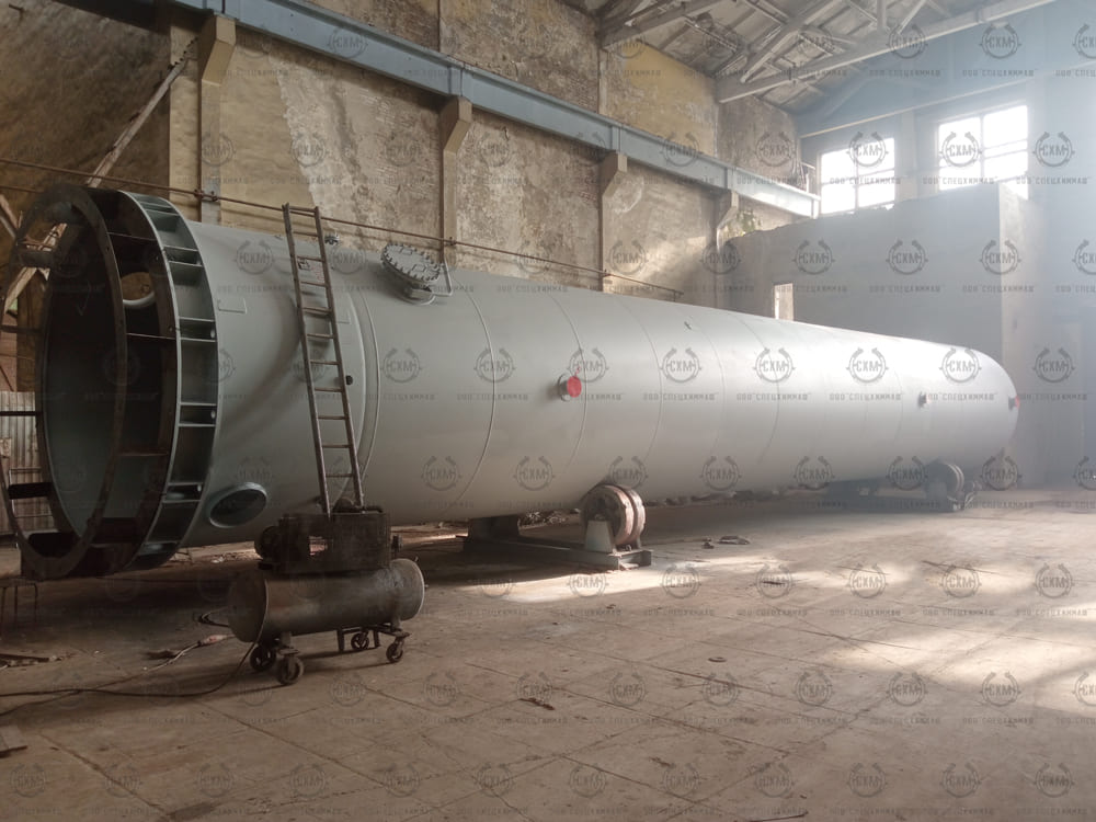 Отгрузка ресивера воздуха 28 тонн от Спейхиммаш фото3